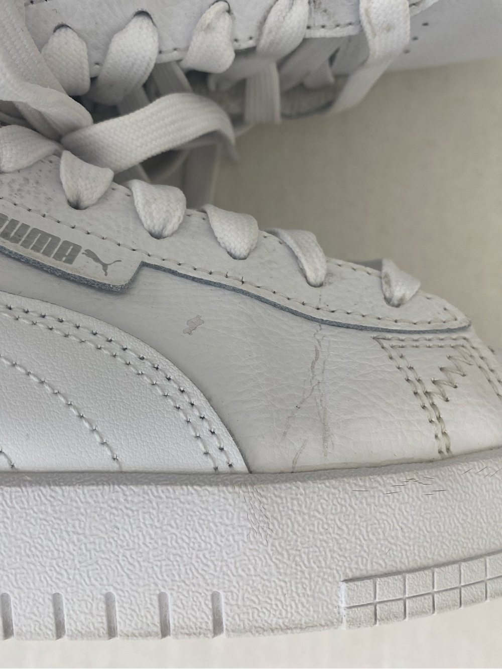 PUMA Jada Renew “Court Sneaker” Women's Retro Tennis Shoe Sz 8 - Picture 7 of 8